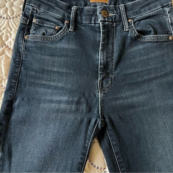 MOTHER High Waisted Looker Jeans Coffee Tea or Me Size 24 - Picture 8 of 11